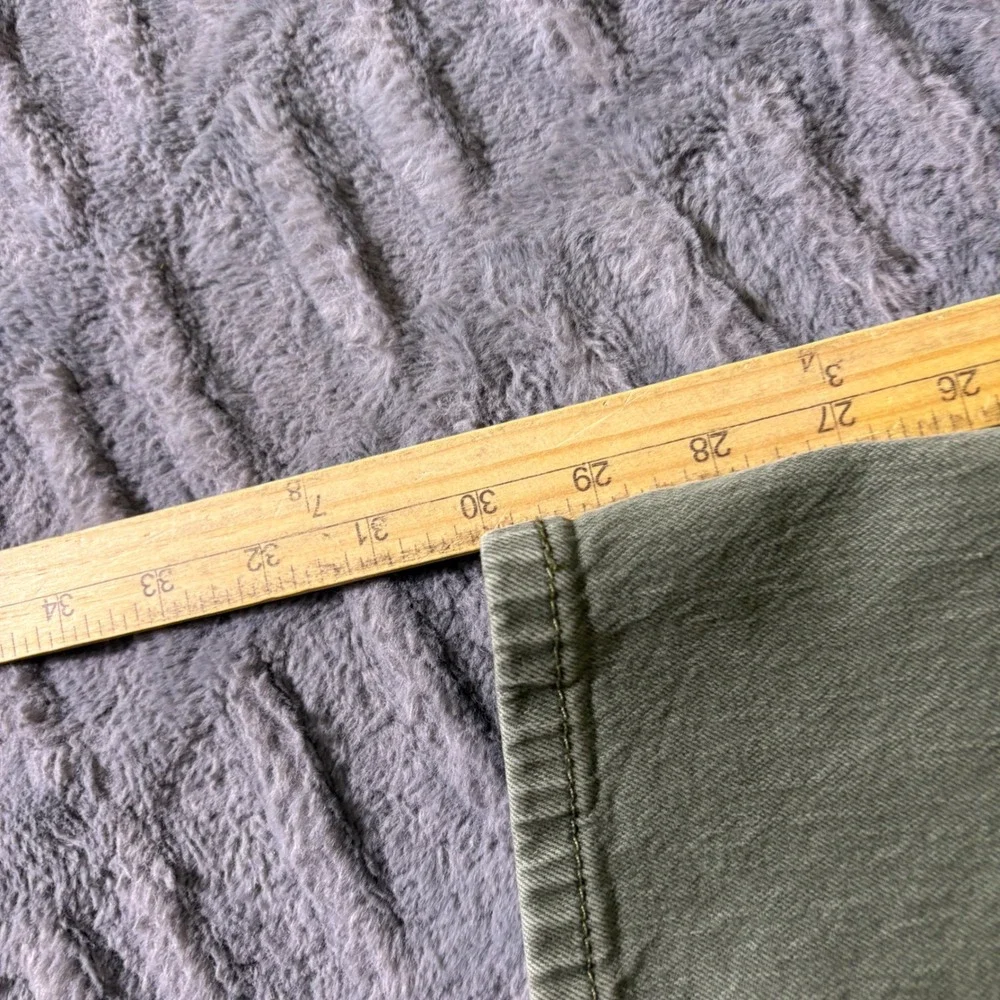 Levis 511 Slim Fit Jeans Mens 31x32 Olive Green Sage Stretch Denim AR813